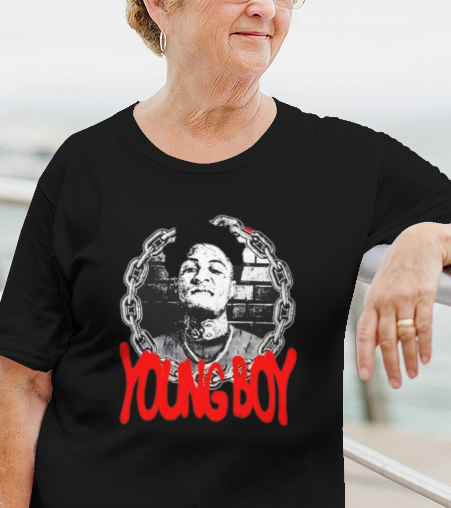 Never Broke Again Young Boy Chain T-Shirt