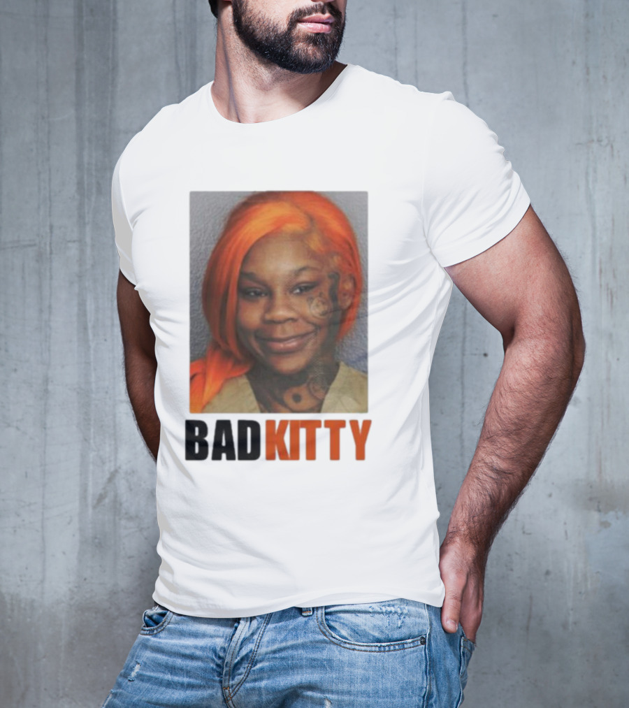 Bad Kitty Sukihana Mugshot T-Shirt