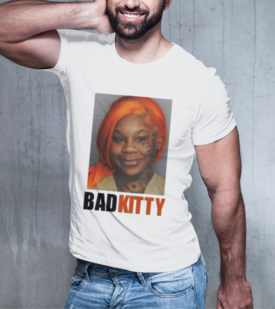 Bad Kitty Sukihana Mugshot T-Shirt