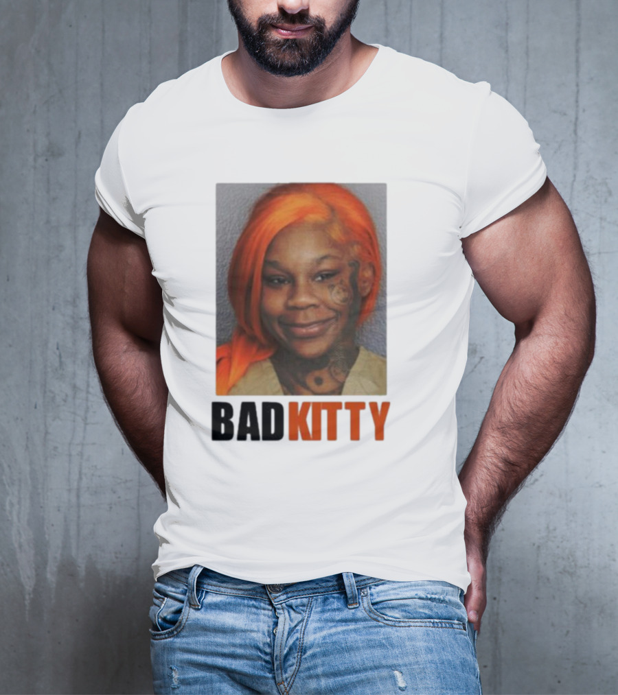 Bad Kitty Sukihana Mugshot T-Shirt