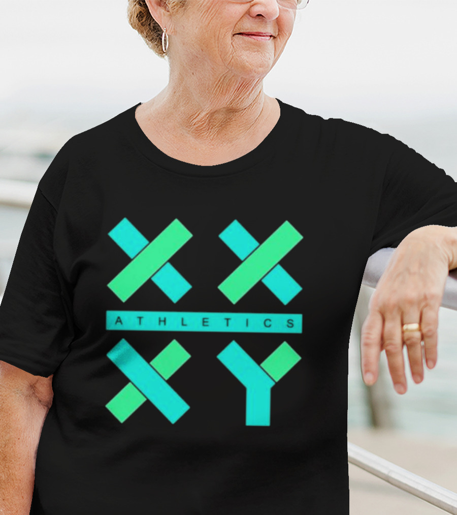 Xx Xy Athletics Neon Geometric T-Shirt