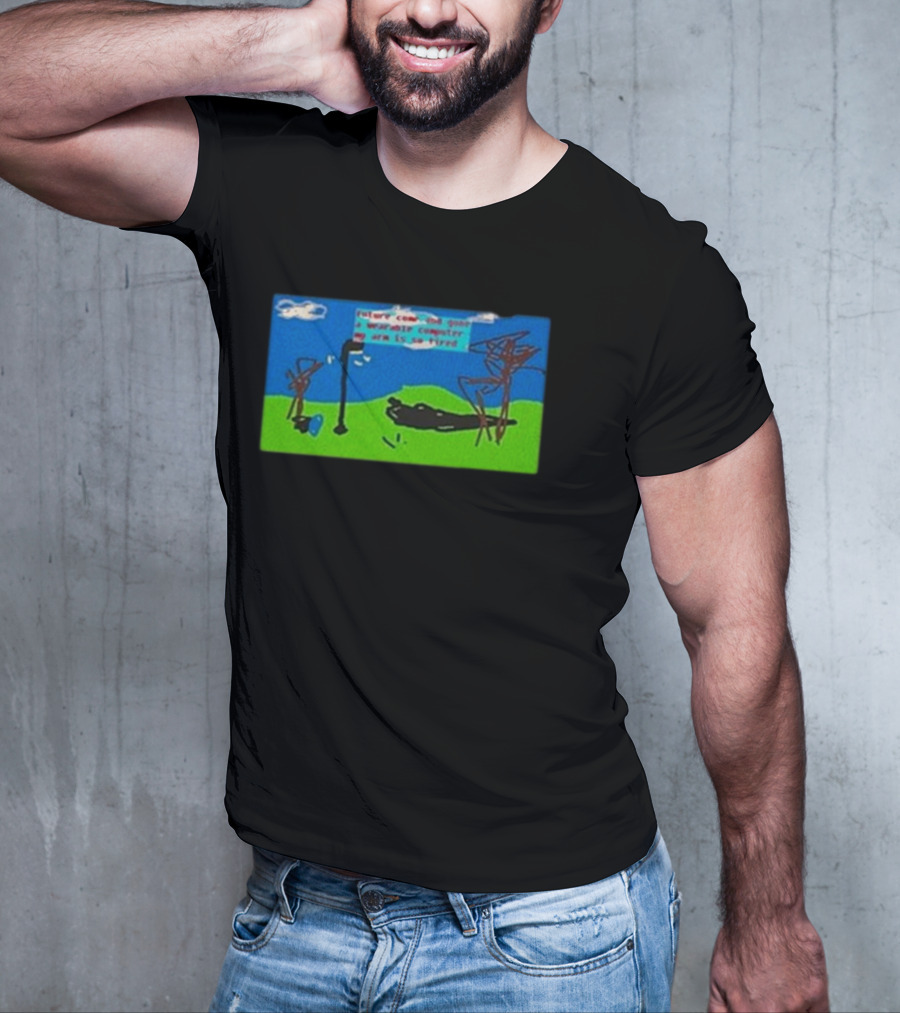 Xyberscape Signed Future Coming Gone My Arm Is So Tired T-Shirt