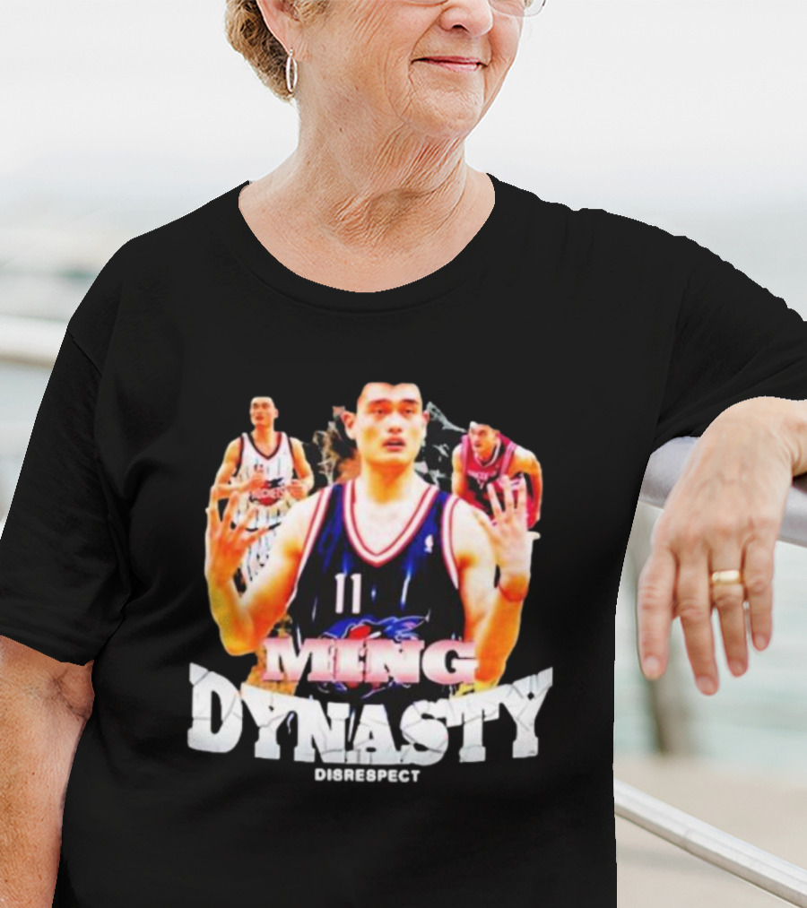 Ming Dynasty Yao Disrespect Basketball T-Shirt