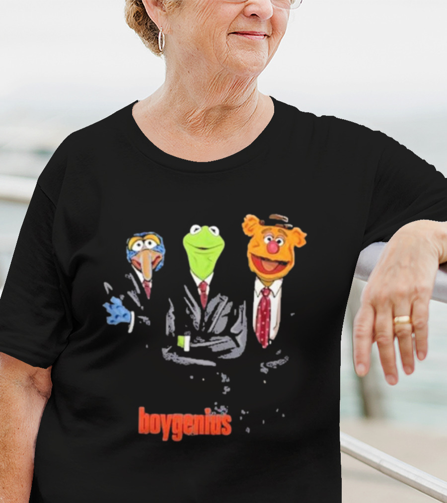 Boygenius Muppet Characters In Suits T-Shirt