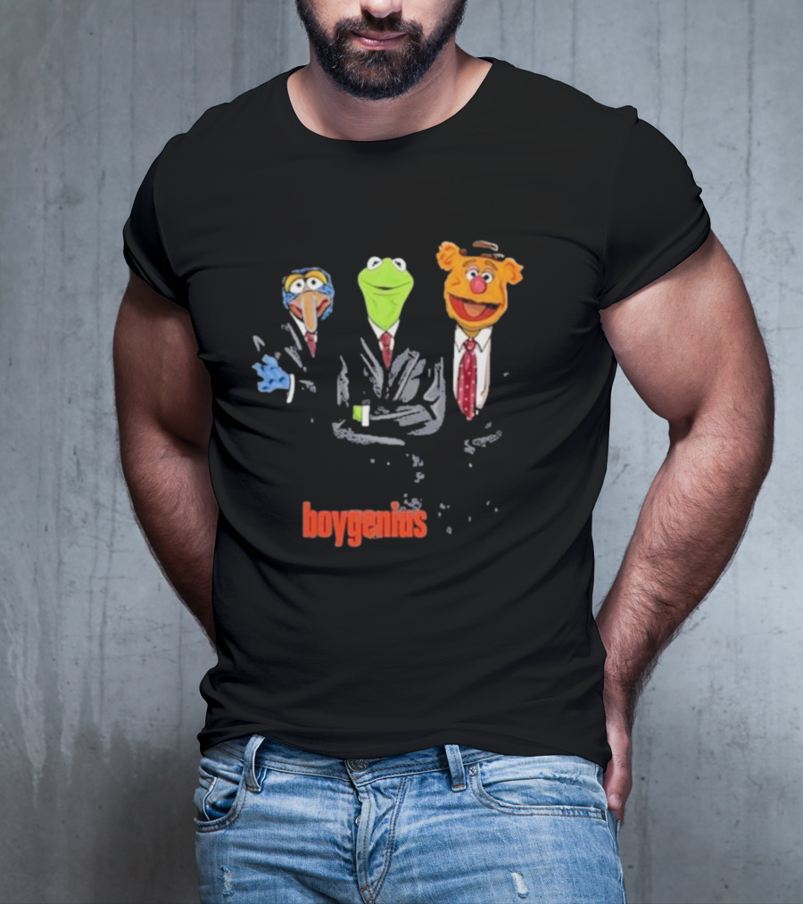Boygenius Muppet Characters In Suits T-Shirt