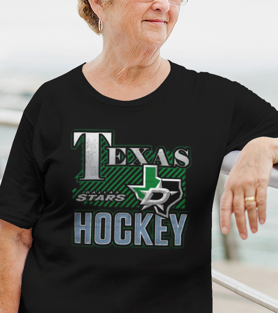 Black 47 Texas Hockey Dallas Stars Texas Hocky Fashion T-Shirt