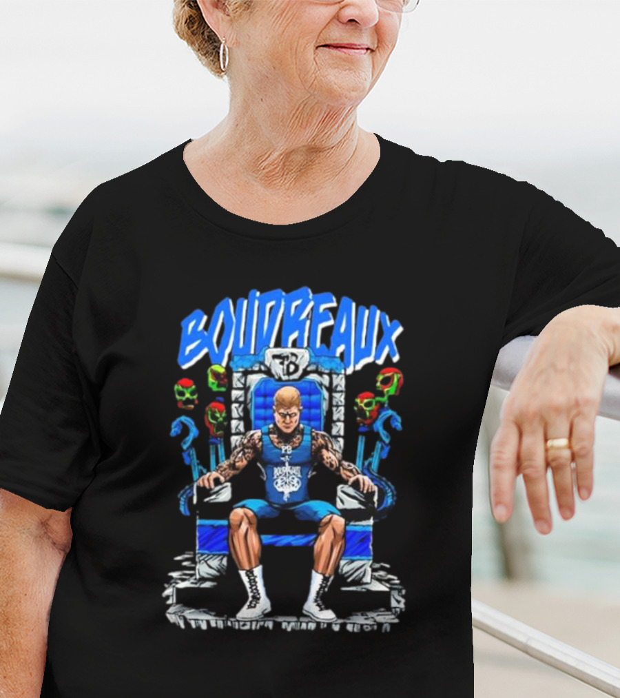BFD Boudreaux Throne With Skulls And Crossbones T-Shirt