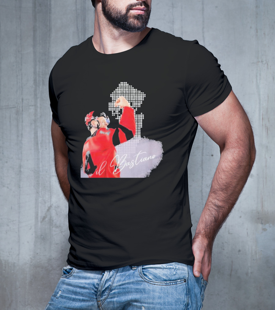 Il Bastiano Number 4 Hockey Celebration Signature T-Shirt