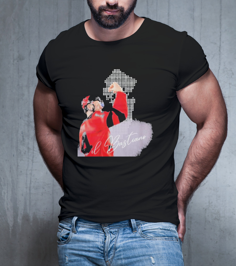 Il Bastiano Number 4 Hockey Celebration Signature T-Shirt