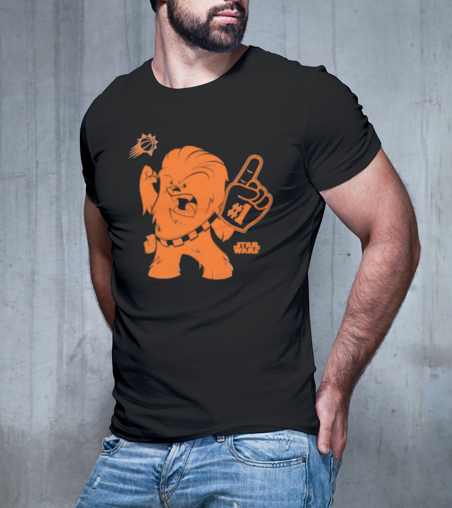 Phoenix Suns Star Wars Chewie Number One Fan T-Shirt