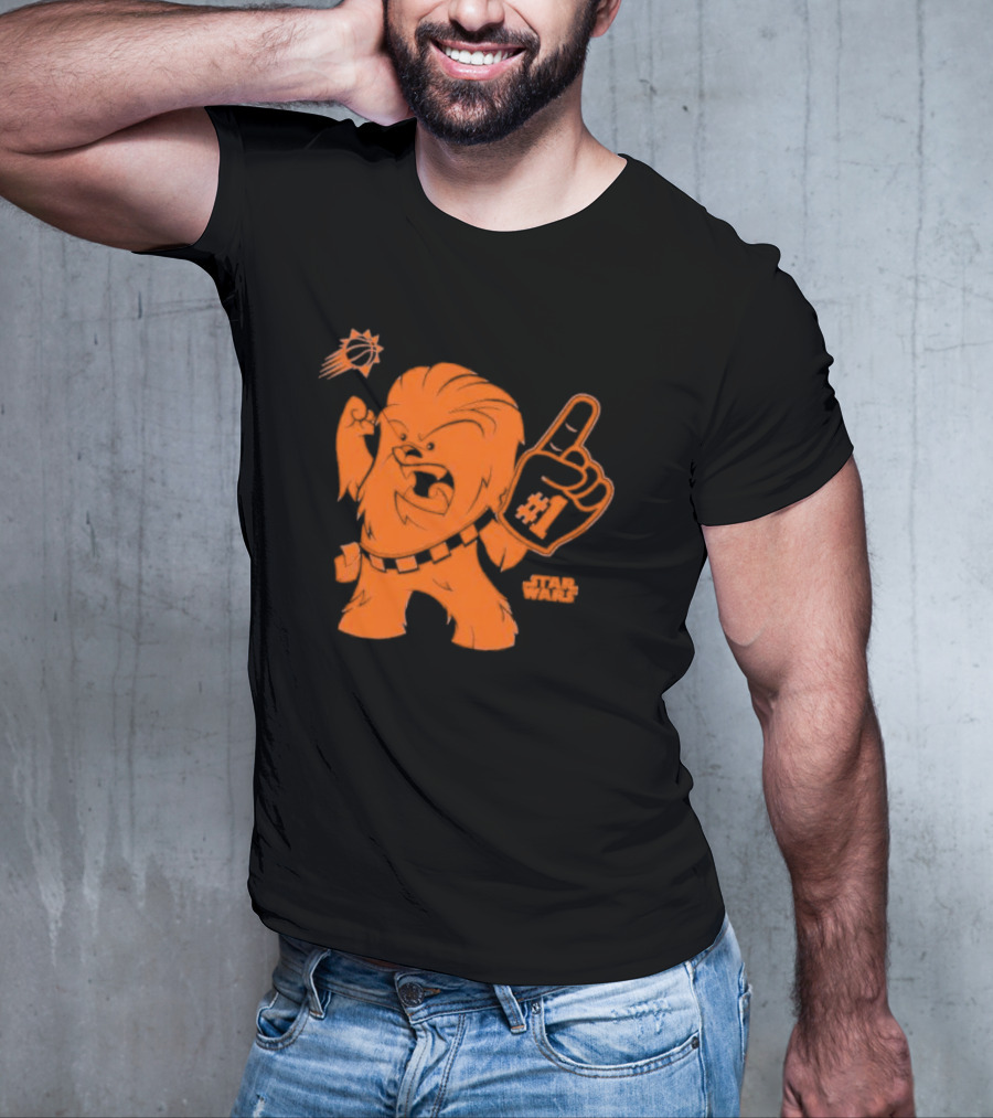 Phoenix Suns Star Wars Chewie Number One Fan T-Shirt