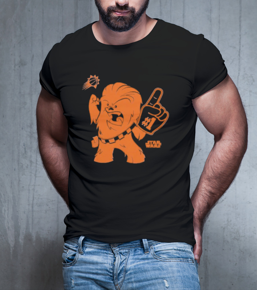 Phoenix Suns Star Wars Chewie Number One Fan T-Shirt