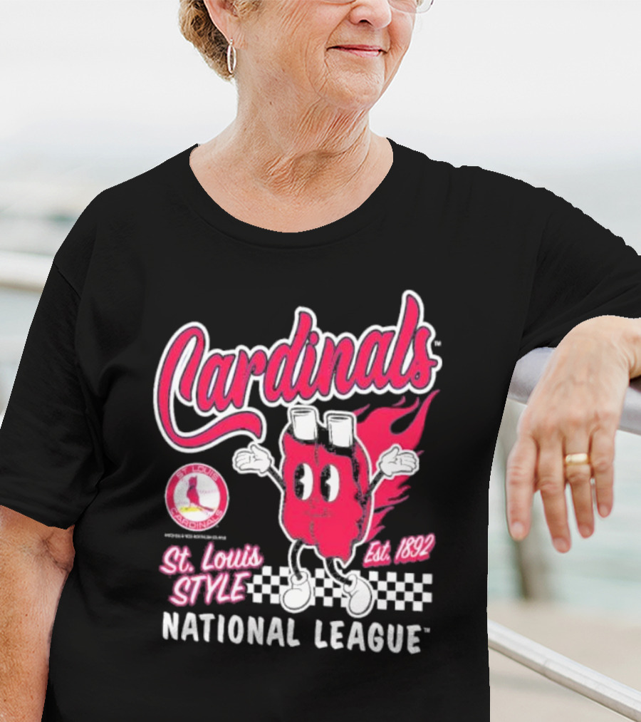 Cardinals St. Louis Style National League Est. 1892 T-Shirt