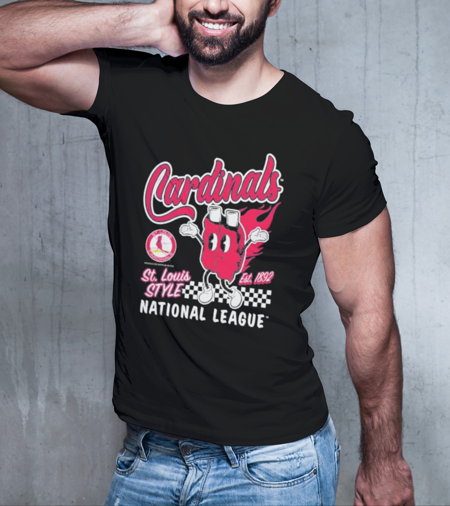 Cardinals St. Louis Style National League Est. 1892 T-Shirt