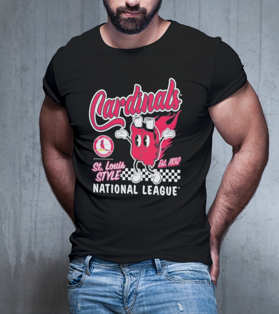 Cardinals St. Louis Style National League Est. 1892 T-Shirt