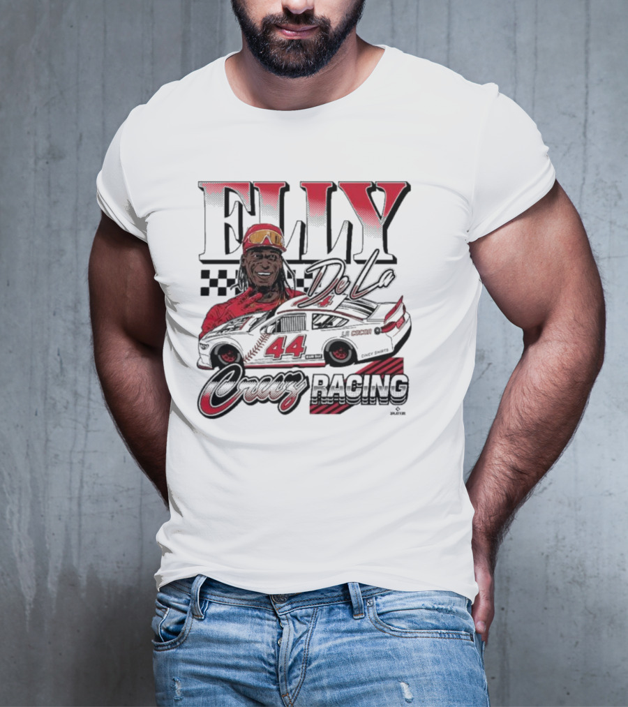Elly De La Cruz Racing Car 44 Racing T-Shirt