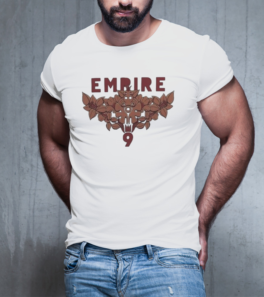 Empire 9 Washeado Khaki Floral T-Shirt