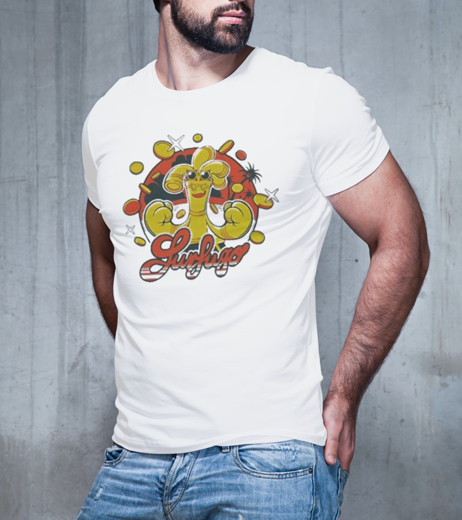 Meccha Japan Gholdengo Lurking Pokemon Ringer T-Shirt