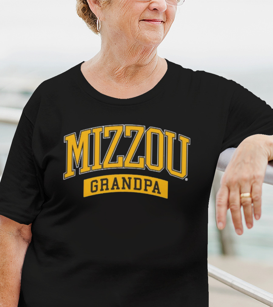 Mizzou Tigers Grandpa Arched T-Shirt