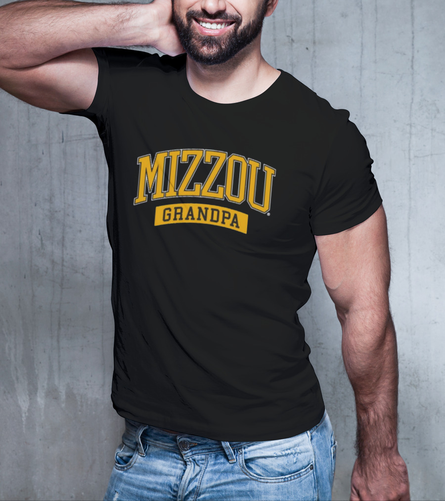 Mizzou Tigers Grandpa Arched T-Shirt
