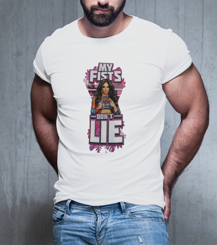 MY FISTS DON'T LIE Boxing Champion T-Shirt