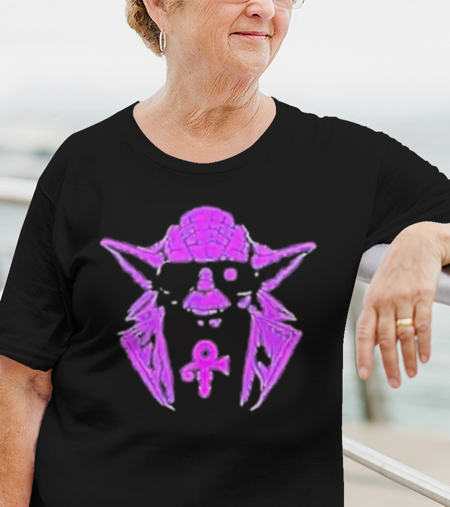 Yoda Purple Symbol Fusion T-Shirt