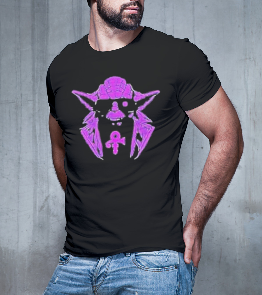 Yoda Purple Symbol Fusion T-Shirt