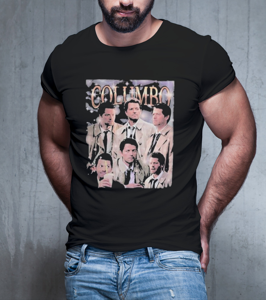 Columbo Misha Collins Detective T-Shirt