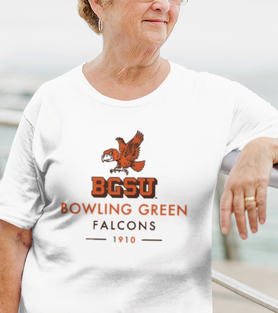 BGSU Bowling Green Falcons 1910 Vintage Falcon T-Shirt