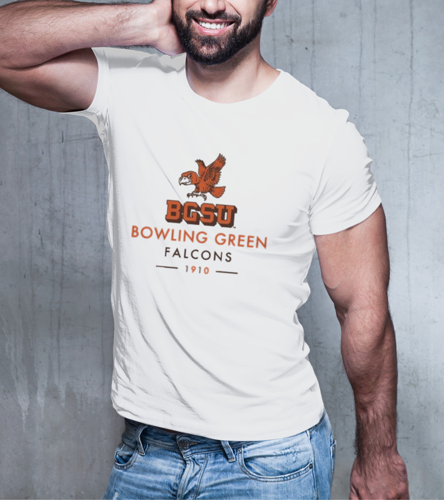 BGSU Bowling Green Falcons 1910 Vintage Falcon T-Shirt