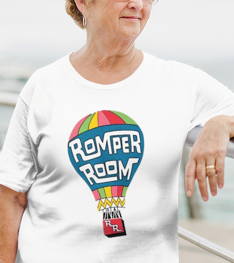 Romper Room Retrontario Hot Air Balloon Retro T-Shirt
