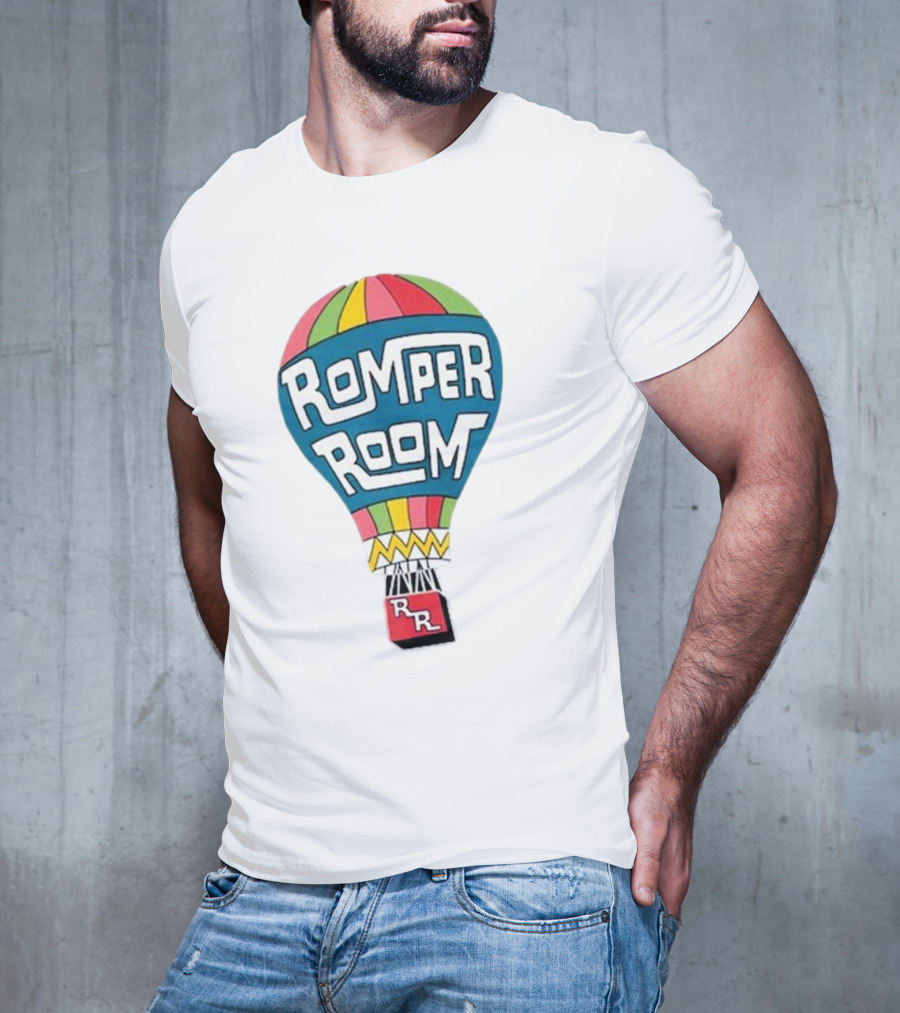 Romper Room Retrontario Hot Air Balloon Retro T-Shirt