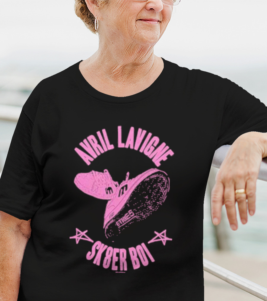 AVRIL LAVIGNE SK8ER BOI ETNIES STAR T-Shirt
