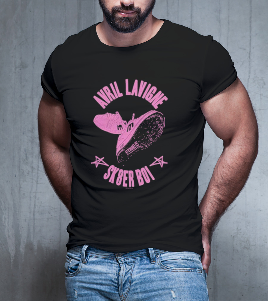AVRIL LAVIGNE SK8ER BOI ETNIES STAR T-Shirt