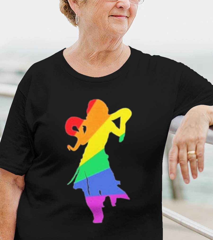 Abeardedhero Just Listen Rainbow T-Shirt