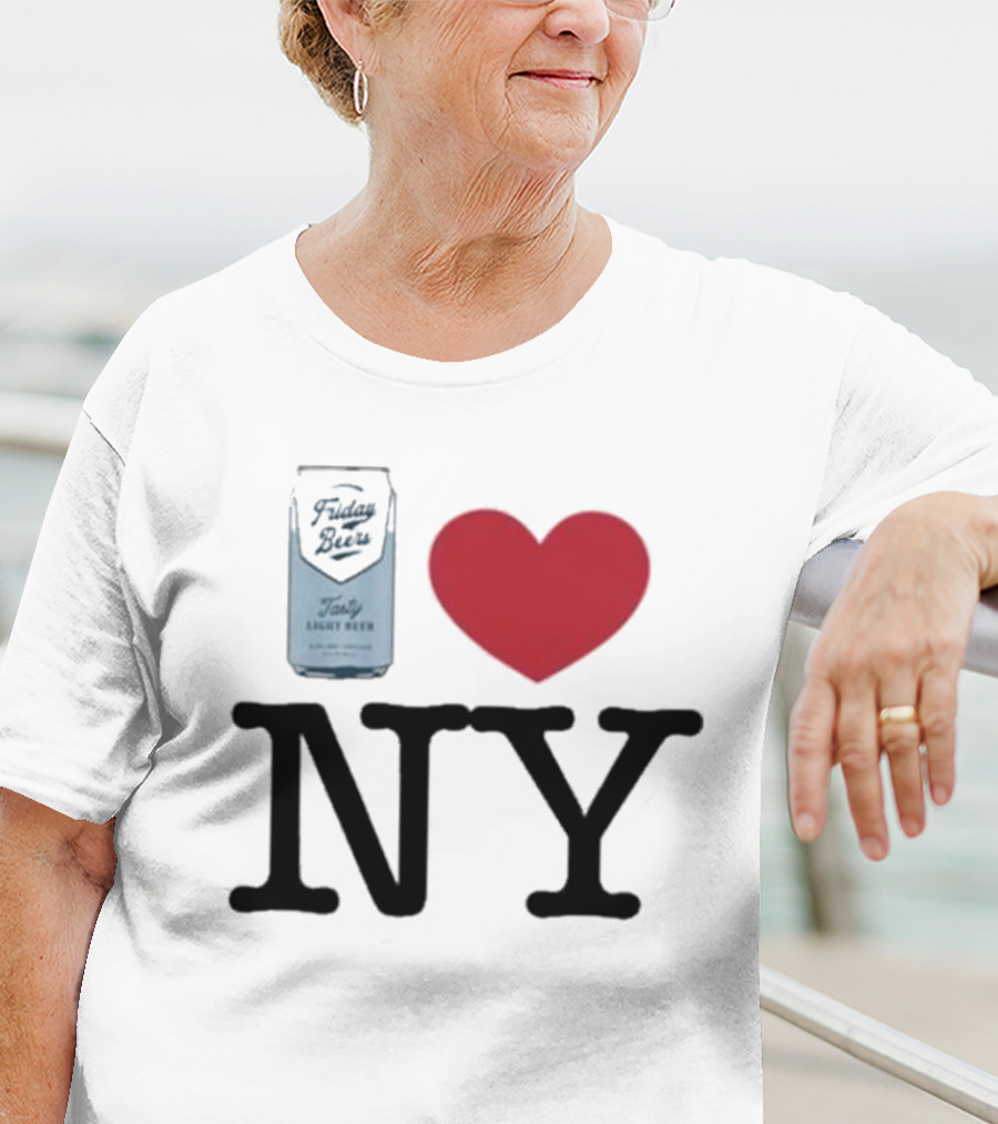 Friday Beers I Love NY T-Shirt