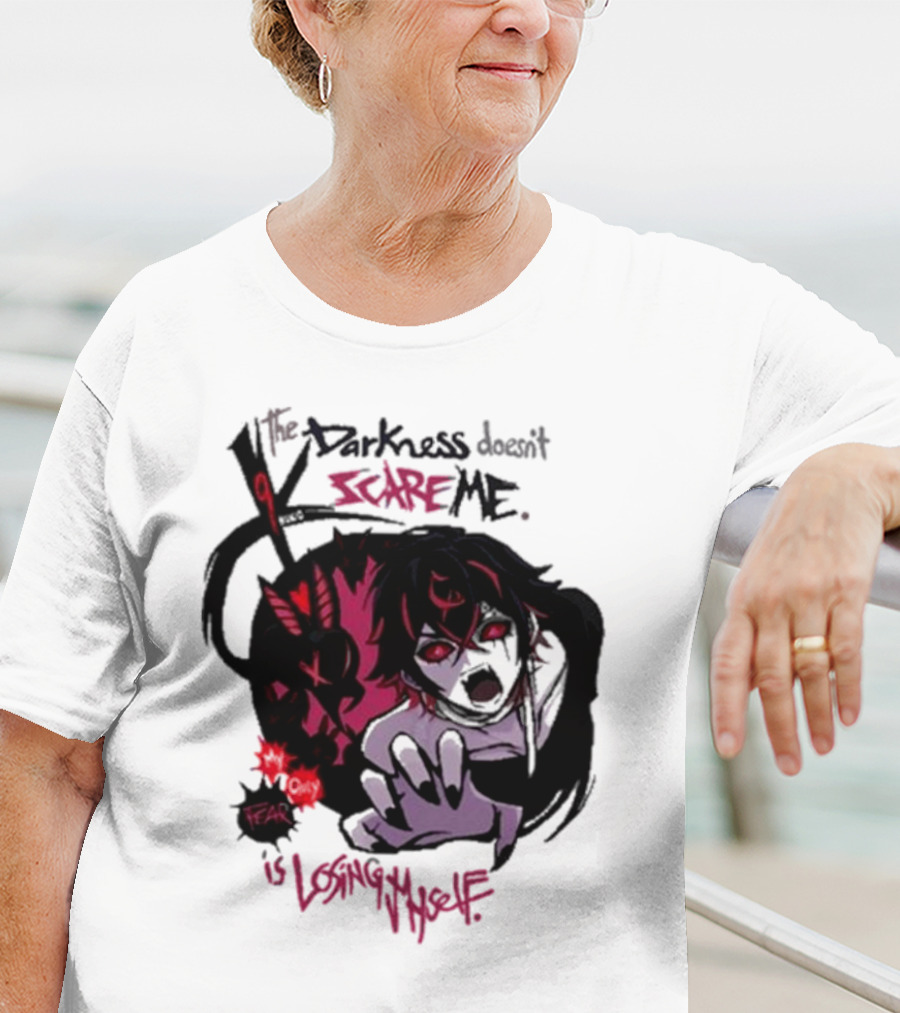 Darkness Doesn't Scare Me Fear Is Losing Myself Akainu Manga T-Shirt