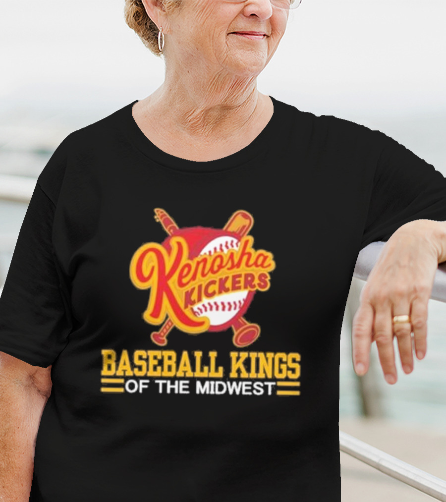 Kenosha Kickers Baseball Kings Of The Midwest T-Shirt