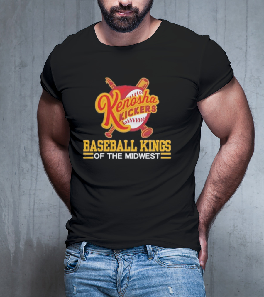 Kenosha Kickers Baseball Kings Of The Midwest T-Shirt