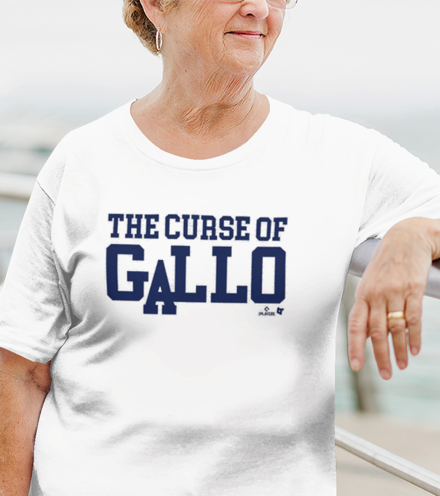 The Curse Of Gallo Joey Gallo Los Angeles Dodgers T-Shirt