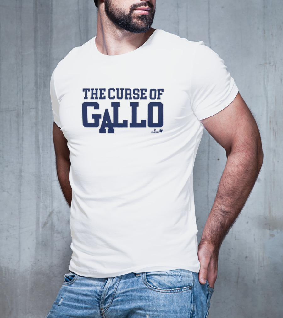 The Curse Of Gallo Joey Gallo Los Angeles Dodgers T-Shirt