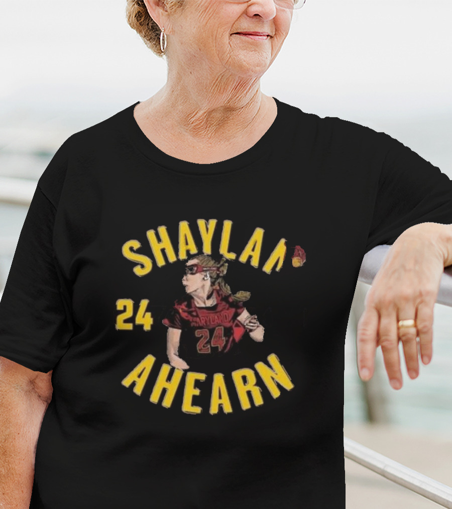 Shaylan Ahearn Maryland 24 Sports T-Shirt