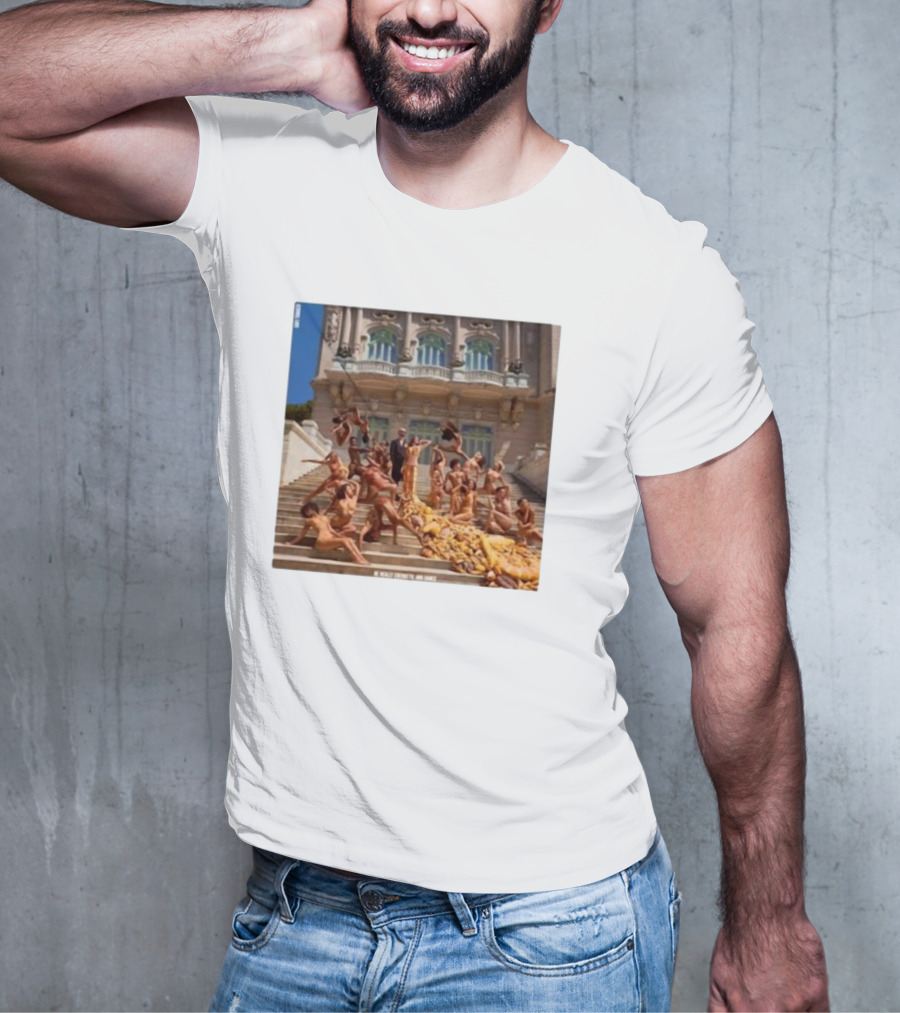 Sofi Tukker Bread Album Cover Art Dripping In Bread On Grand Staircase T-Shirt