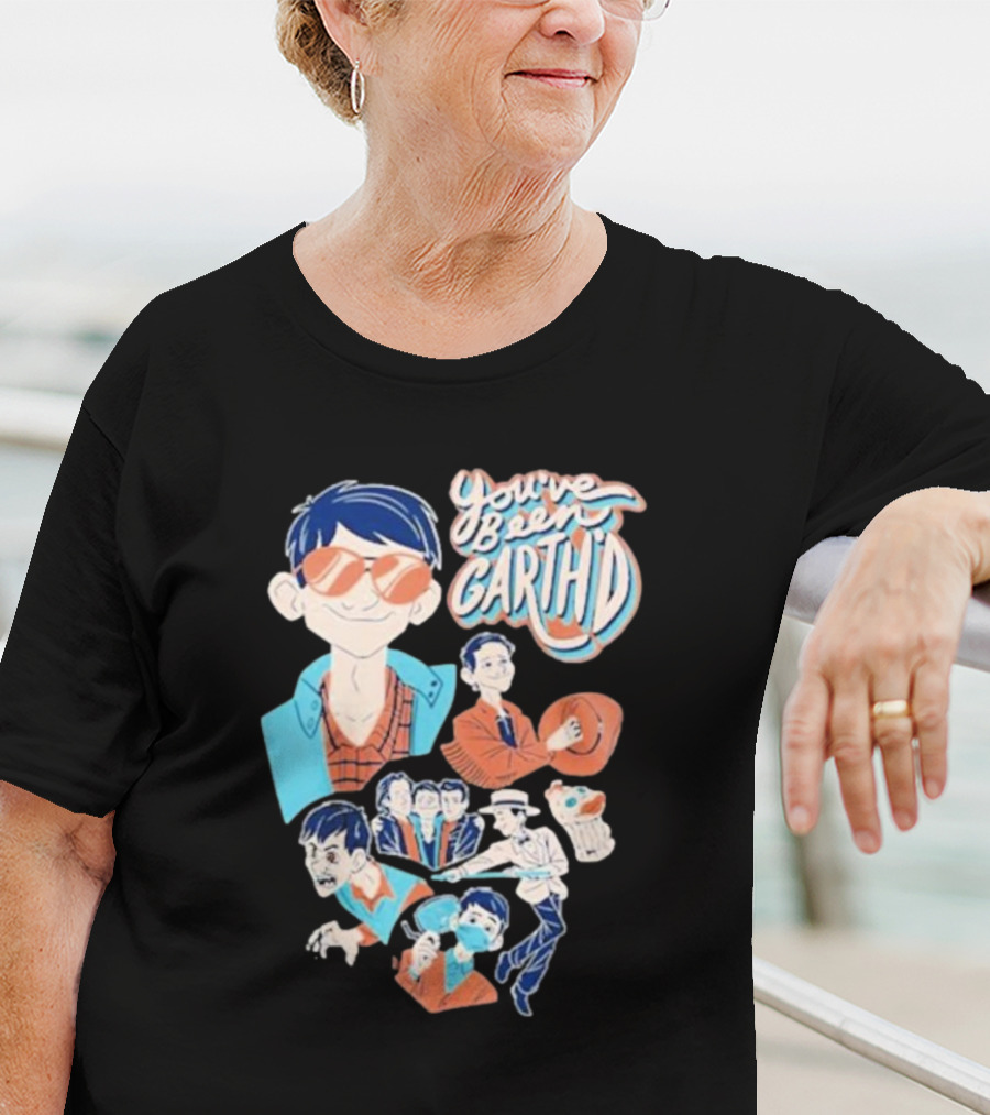 You’ve Been Garthed Blue Cartoon Character Collection T-Shirt