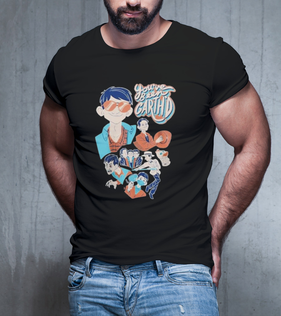 You’ve Been Garthed Blue Cartoon Character Collection T-Shirt