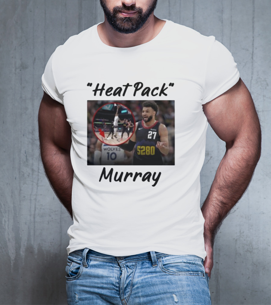 Heat Pack Murray 5280 Wolves 27 Basketball Action T-Shirt