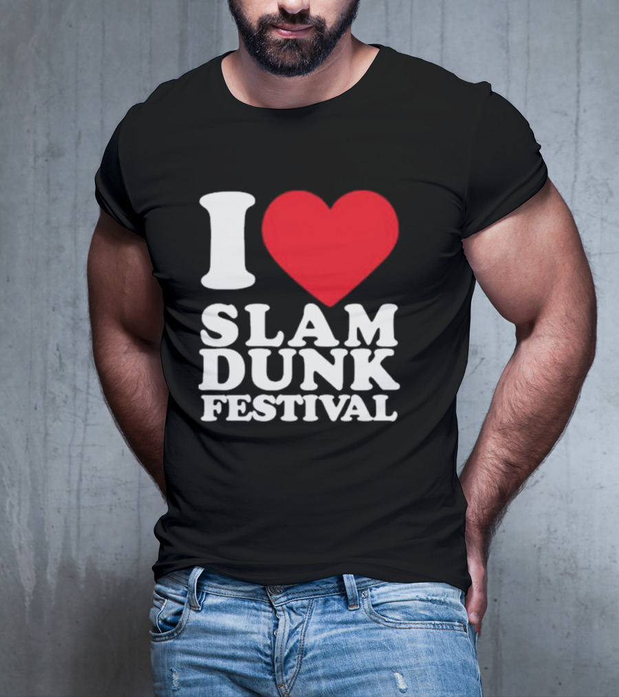 I Heart Slam Dunk Festival T-Shirt