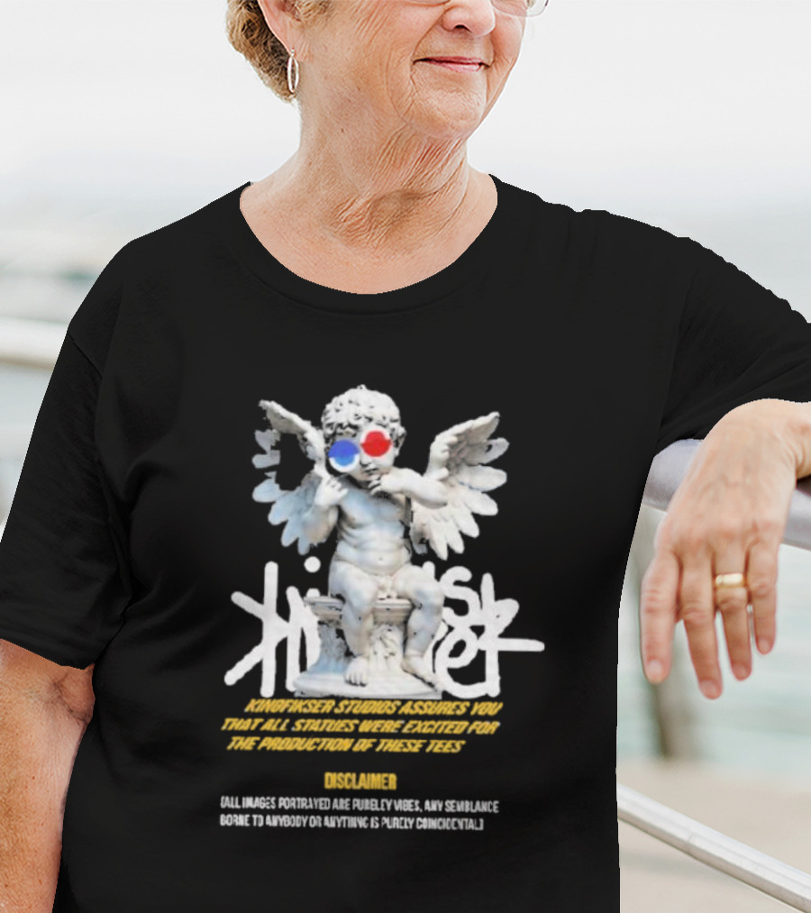 Kingfisher Studios Assures You Statues Were Excited For Tees Purely Vibes Innocental T-Shirt