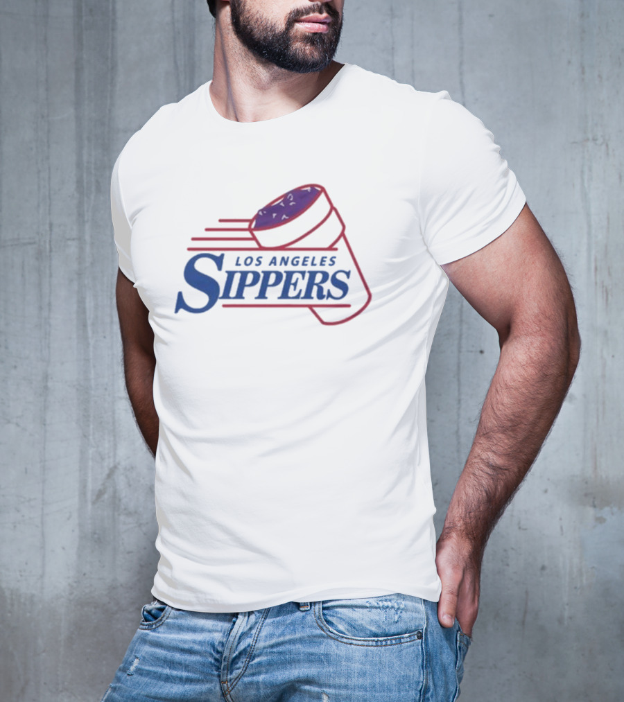 Los Angeles Sippers Drink Cup T-Shirt