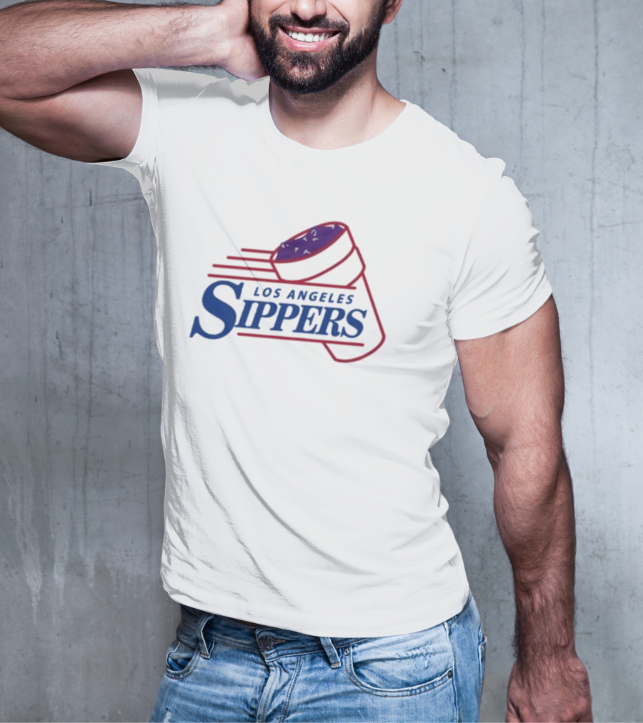 Los Angeles Sippers Drink Cup T-Shirt